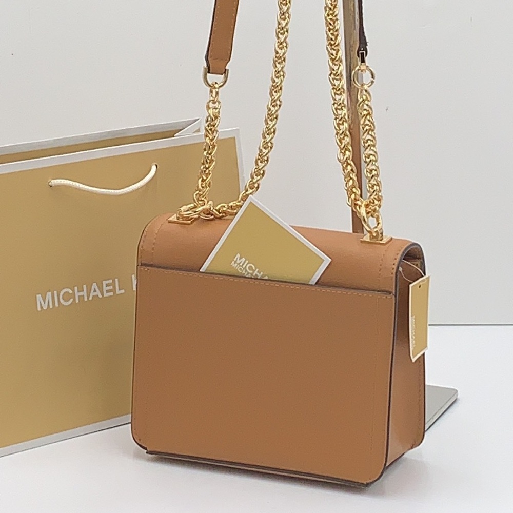 MICHAEL KORS SONIA SMALL SQUARE SHOULDER XBODY - Picture 8 of 16